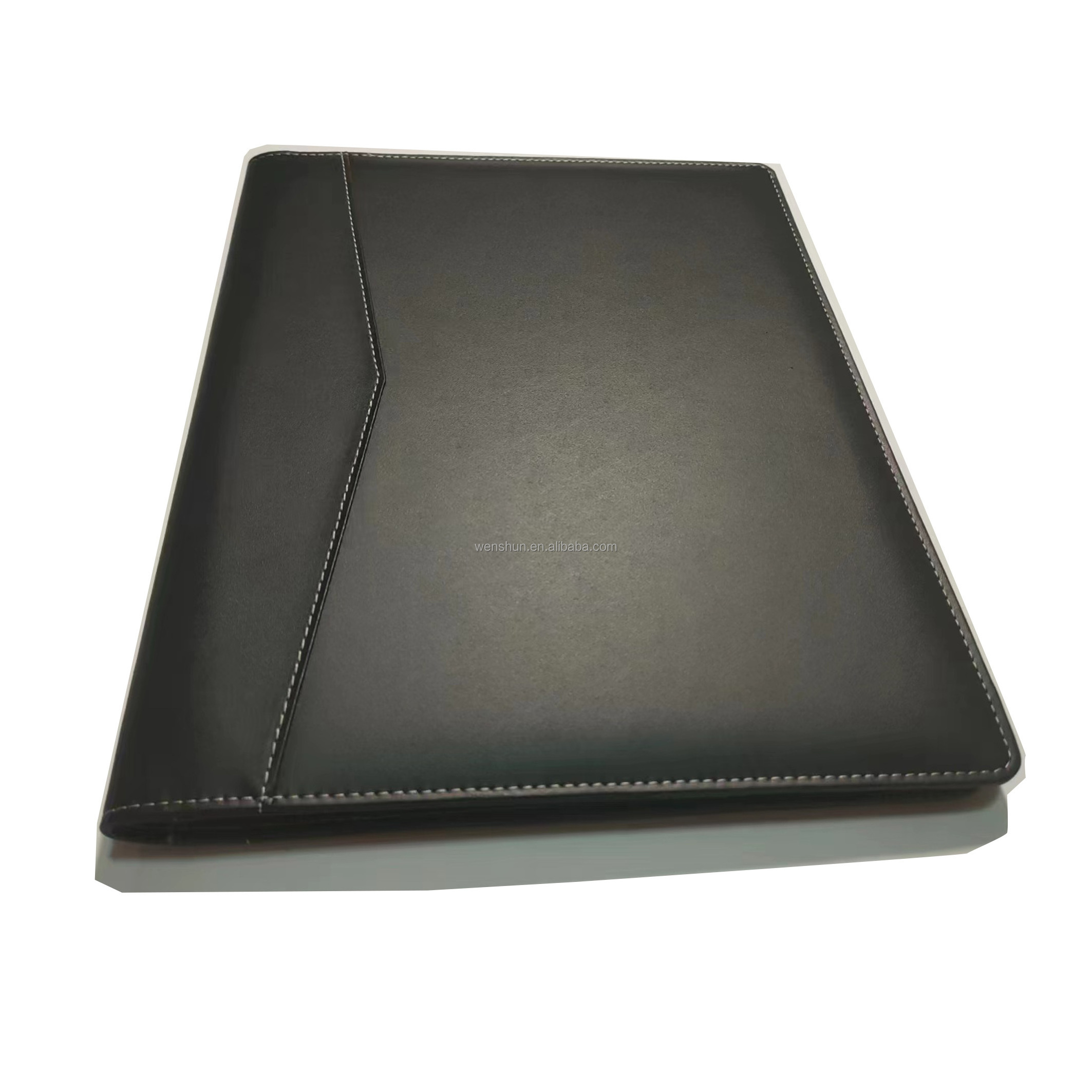 Professional Business Conference Case A4 Size Multifunctional PU Leather File Folder Portfolio