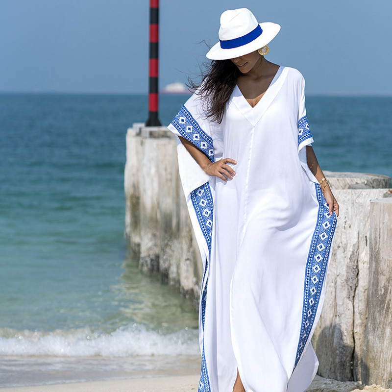 Kaftan Royal Turkey Kaftan Muslim Dress Bali Kaftans One Piece Swimwear Beachwear