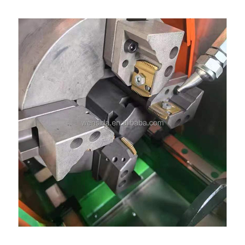 New straight thread hobbing machine two-axis knurling fully automatic CNC small thread rolling exported to the United States