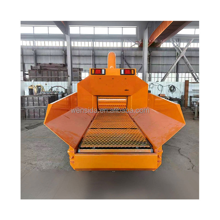 Large mobile diesel wood garden chipping wood processing branch crusher