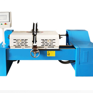 6-30mm diameter Double head chamfer CNC automatic blanking machine PVC pipe chamfering machine