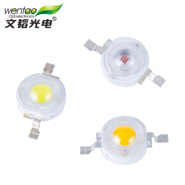 Led 1w 100-120lm Led Bulb Cob Lamp White Warm White High Power Led Lamp Bead