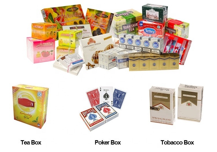 Perfume Box Cellophane Wrapping Machine Playing Card Cellophane Wrapping Machine