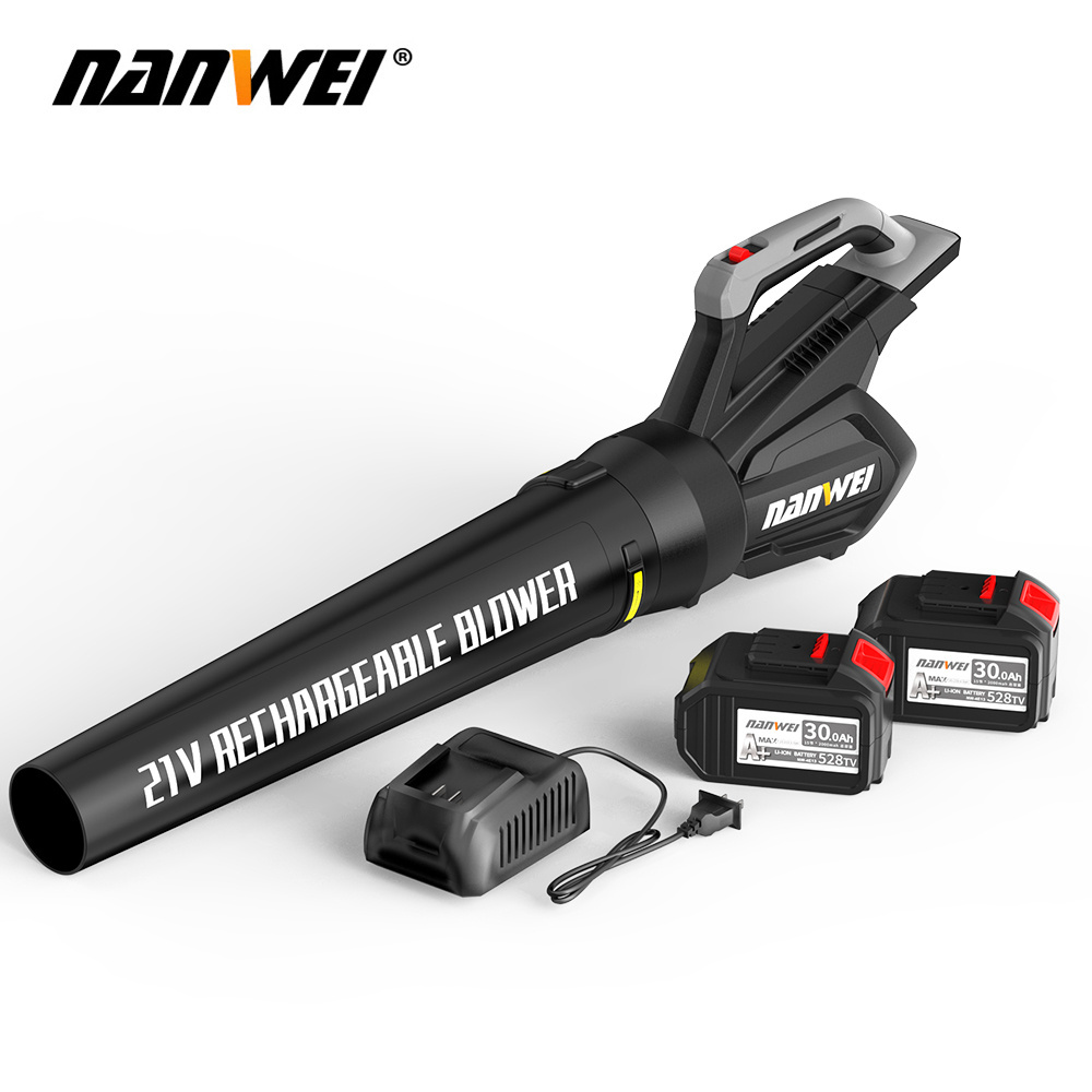 NANWEI High Pressure hot air costume snow battery air Power Garden Tool leaf cordless blower