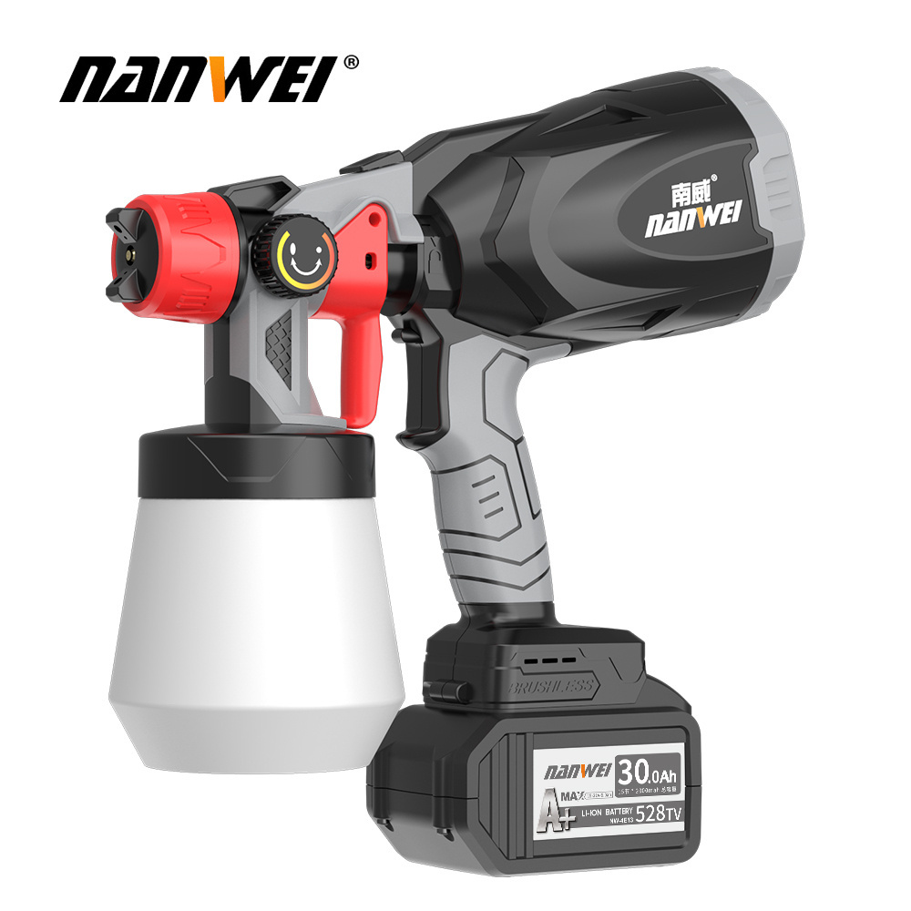 NANWEI high-pressure portable 800W Airless Painting Machine 800ml Electric Spray Gun Sprayer