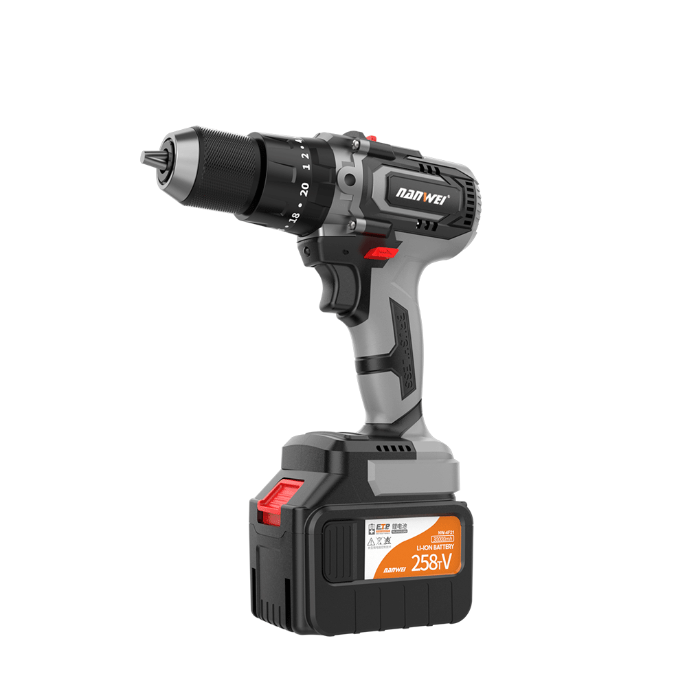 NANWEI In-stock inventory New Arrival Rechargeable Battery 21V 150N Cordless Impact Drill Electric Tools Power Tools