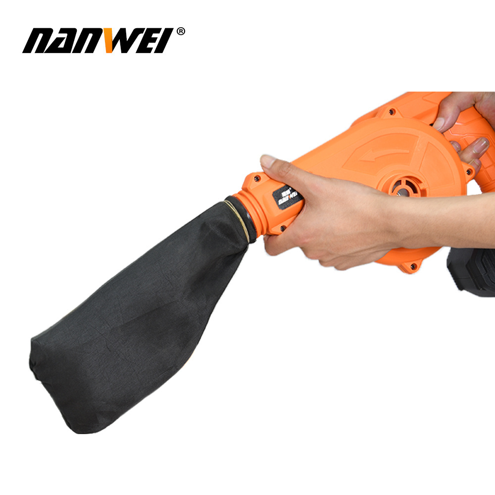 NANWEI Factory direct supply Household Air Duster Snow Blower Machine Electric Cordless Leaf Blower