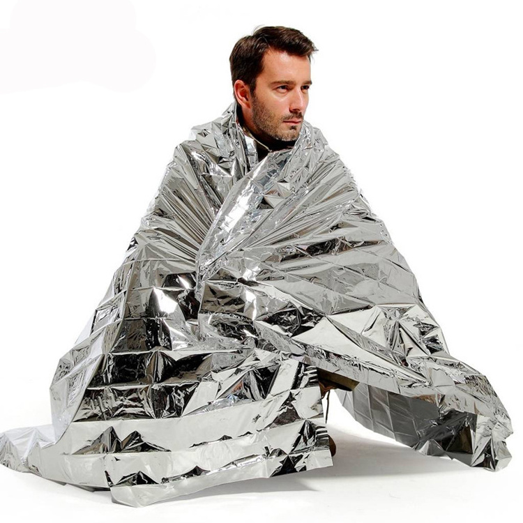 Wholesale Mylar Thermal Blanket Foil Space Blanket Emergency Survival Blanket