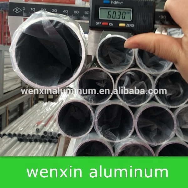 Bright aluminum tube