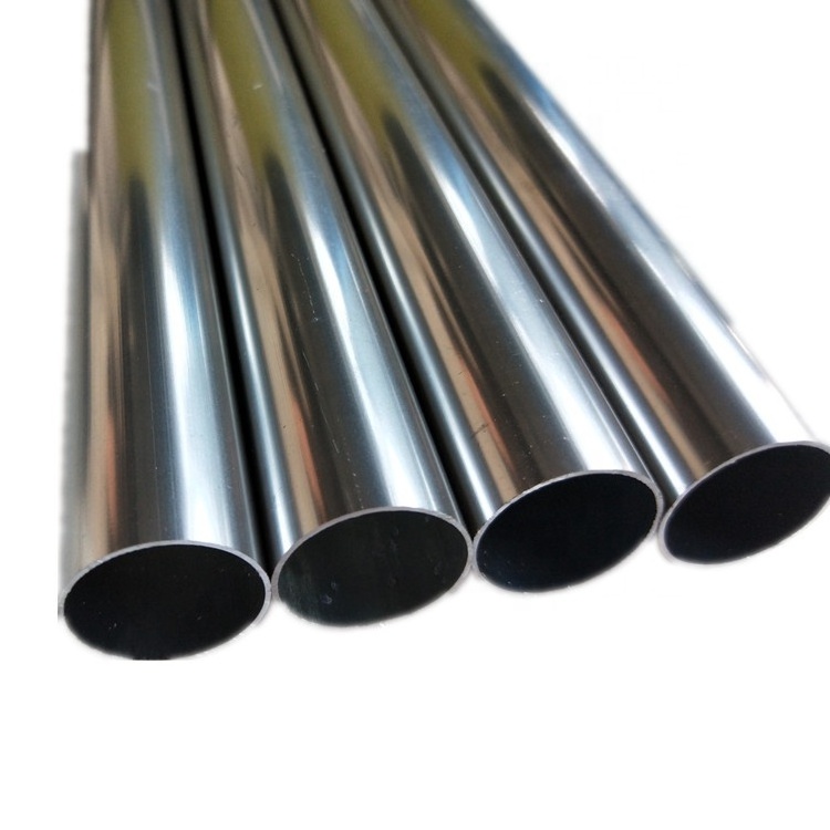 Bright aluminum tube