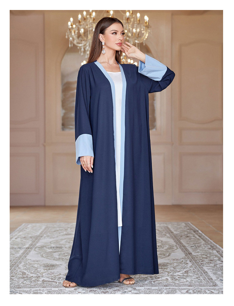 Abaya Manufacturer Custom Muslim Islamic Clothing Mixed Colours Turkey Dubai Arabia Qatar Open Abaya with Hijab