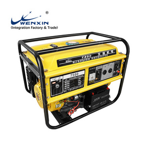 WENXIN Three Phase LPG Generator Gasoline 5000W 5500W 5000 Watts 5Kw 5.5Kw Gasoline Generator