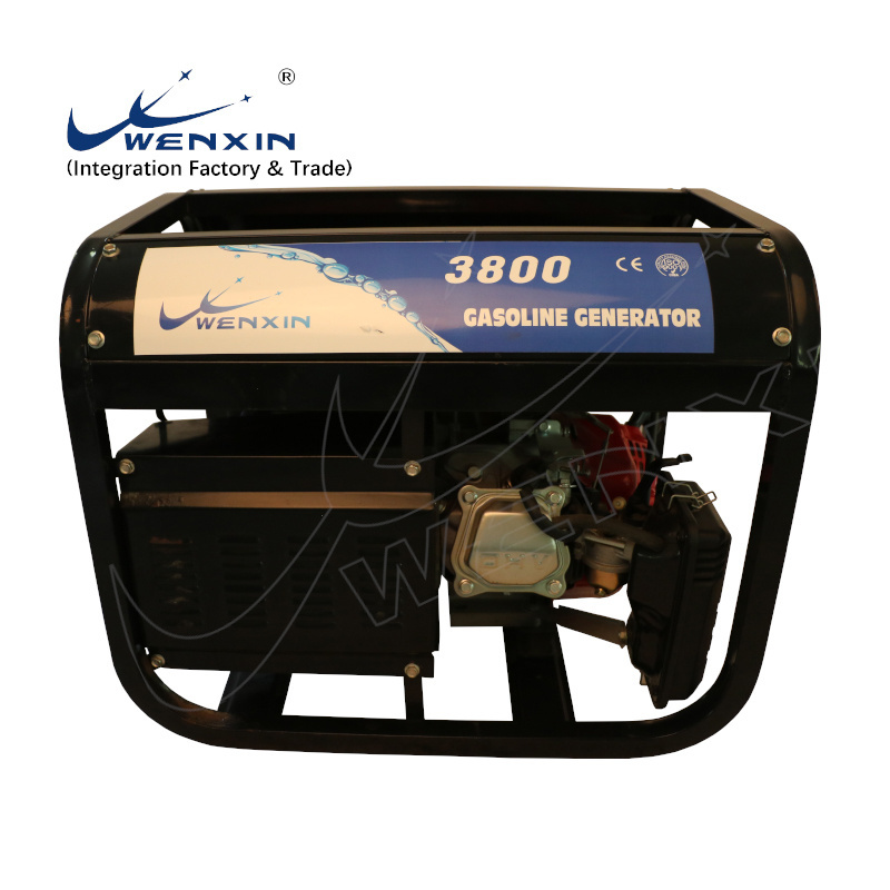 WENXIN Wholesale 170F 7HP Power Gasoline/Gas Engine 3Kw Generator