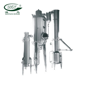 Syrup food rising film vacuum single effect evaporator for fruit juice vacuum concentrator