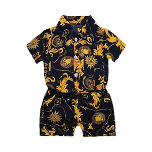 WEN Baby Boys Clothing Sets Summer T-Shirt Children Boys Clothes Suit