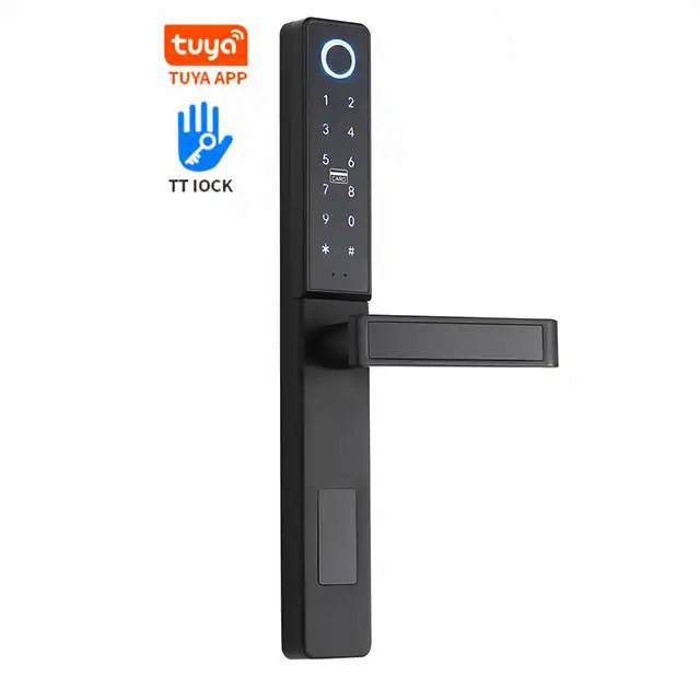 Best quality tuya smart combination door lock app fingerprint Electronic digital Door Locks