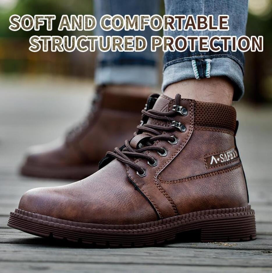 2022 Top selling man composite toe scuff resistant workers sneakers security shoes