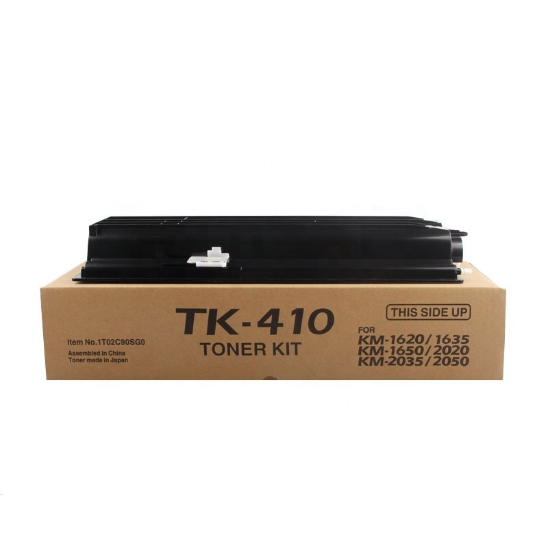 Compatible black copier toner TK410 for KYOC KM-1620/2050