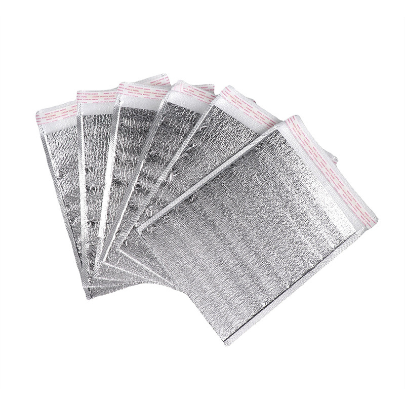 Reusable Eco Friendly Metallic Thermal Padded Envelopes thermal insulated bubble mailers