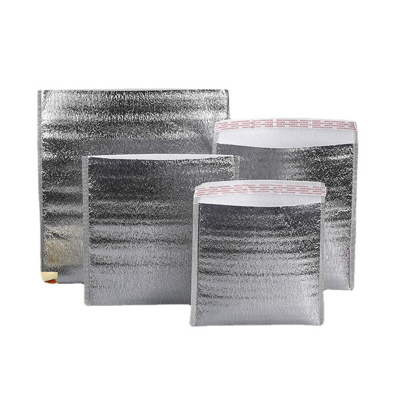 Reusable Eco Friendly Metallic Thermal Padded Envelopes thermal insulated bubble mailers