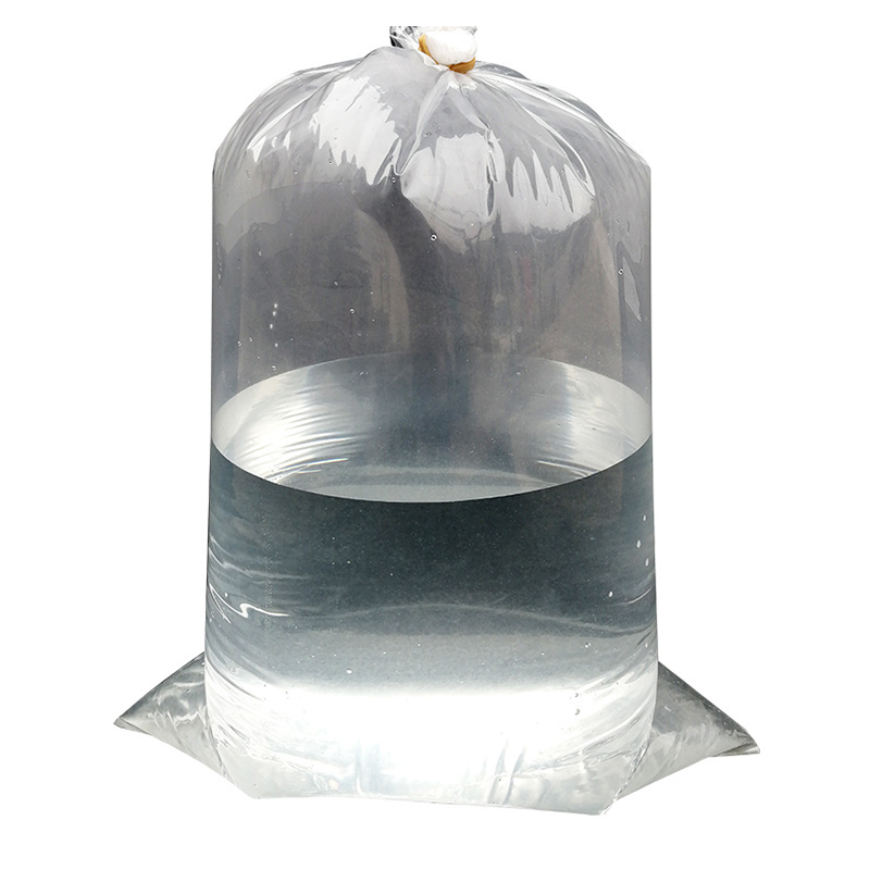 custom logo Clear Polyethylene Plastic live fish transport bags fish bags plastic bags transporting fish