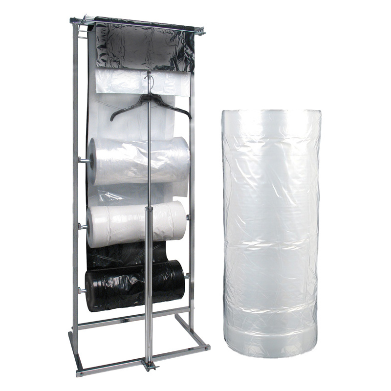 Factory Supply Disposable dust-proof Dry Cleaning poly roll garment cover