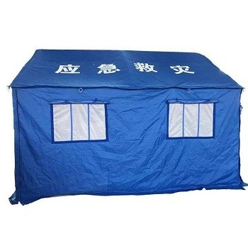 hot sale blue relief tent waterproof canvas tent for camping/disaster/emergency