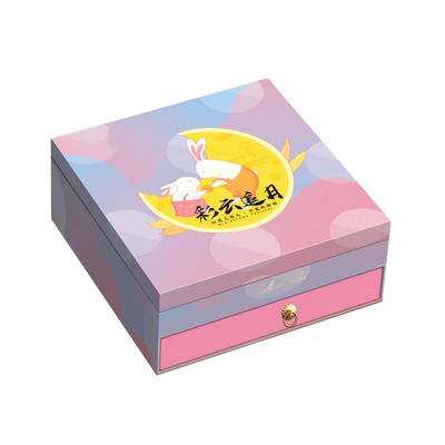 Hot Sale Custom Logo Luxury Premium Hard Gift Boxes mooncake box packaging cookie boxes