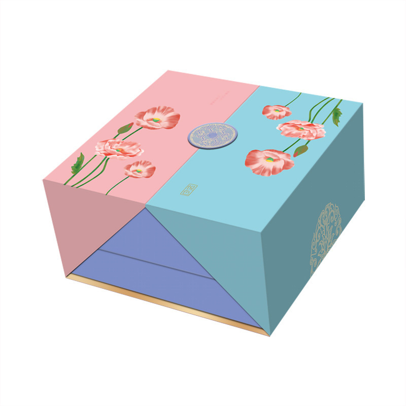 Hot Sale Custom Logo Luxury Premium Hard Gift Boxes mooncake box packaging cookie boxes