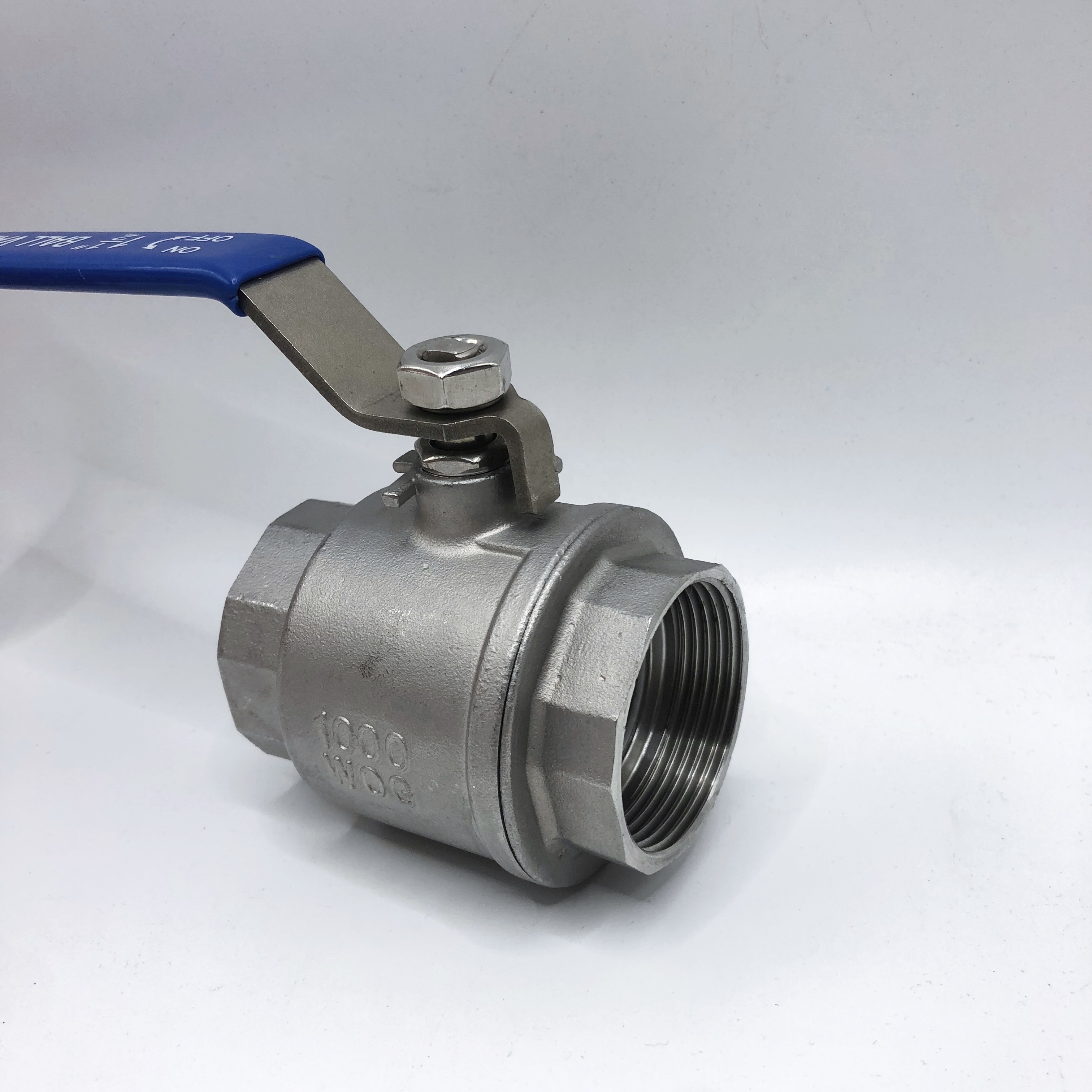 2PC water valve stainless steel float ball valve used for industrial