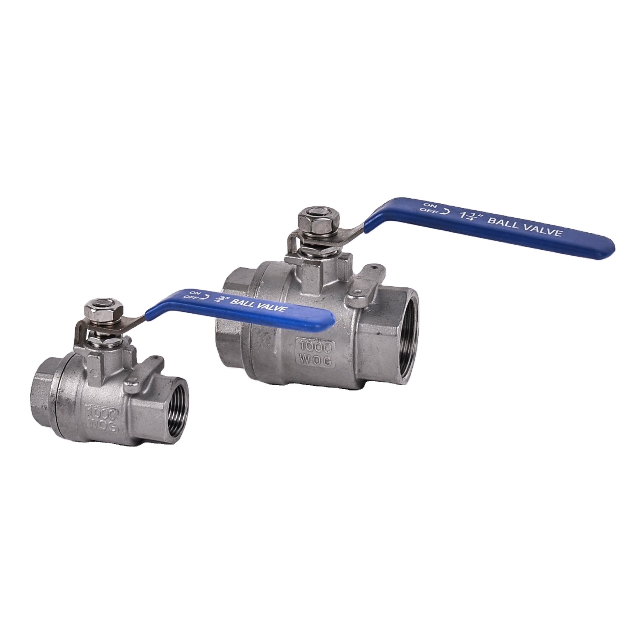 FLASH SALE  Stainless Steel 201304 ball valve ,Threaded Female 1Pc 2pc 3pcs ball valve