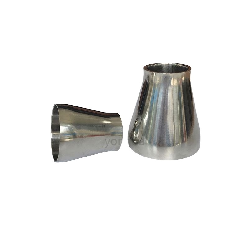 RTS Sanitary Stainless Steel 304 316L Tri Clamp Pipe Fitting Long Short Pipe  Weld Concentric/eccentric Reducer