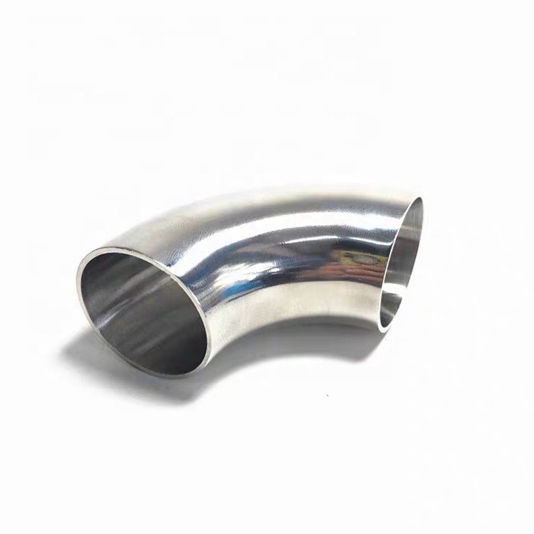 Stainless Steel  304 316 Curves Weld Pipe Elbow 90 180 Degree Bends 3A DIN