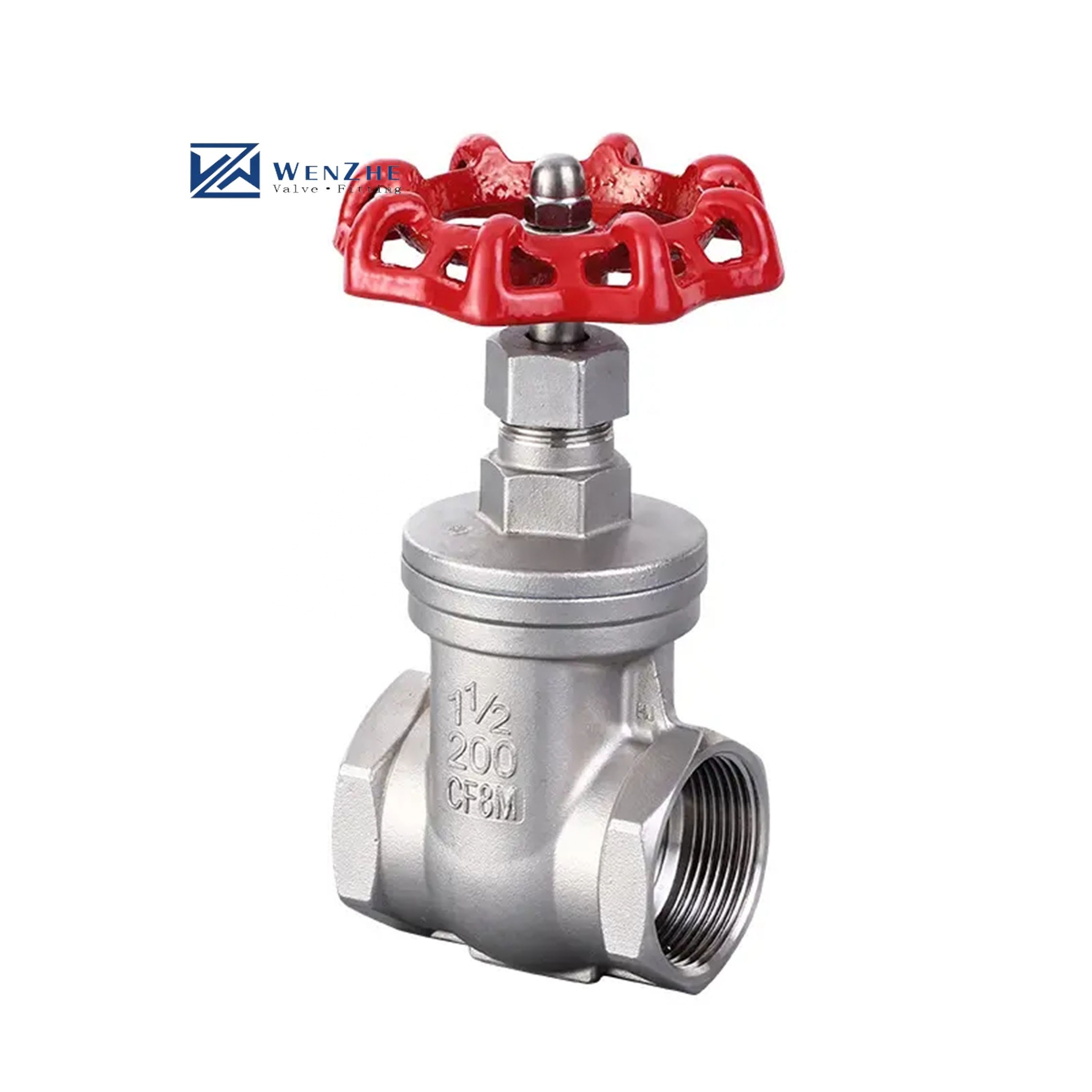 stainless steel201 304 316  manual gate valve hard sealed gate valve internal threaded water pipe gate valve npt bspt