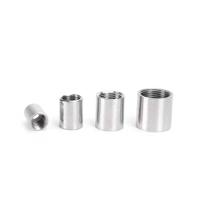 WZ Stainless steel pipe fittings full thread steel pipe socket coupling 1/8