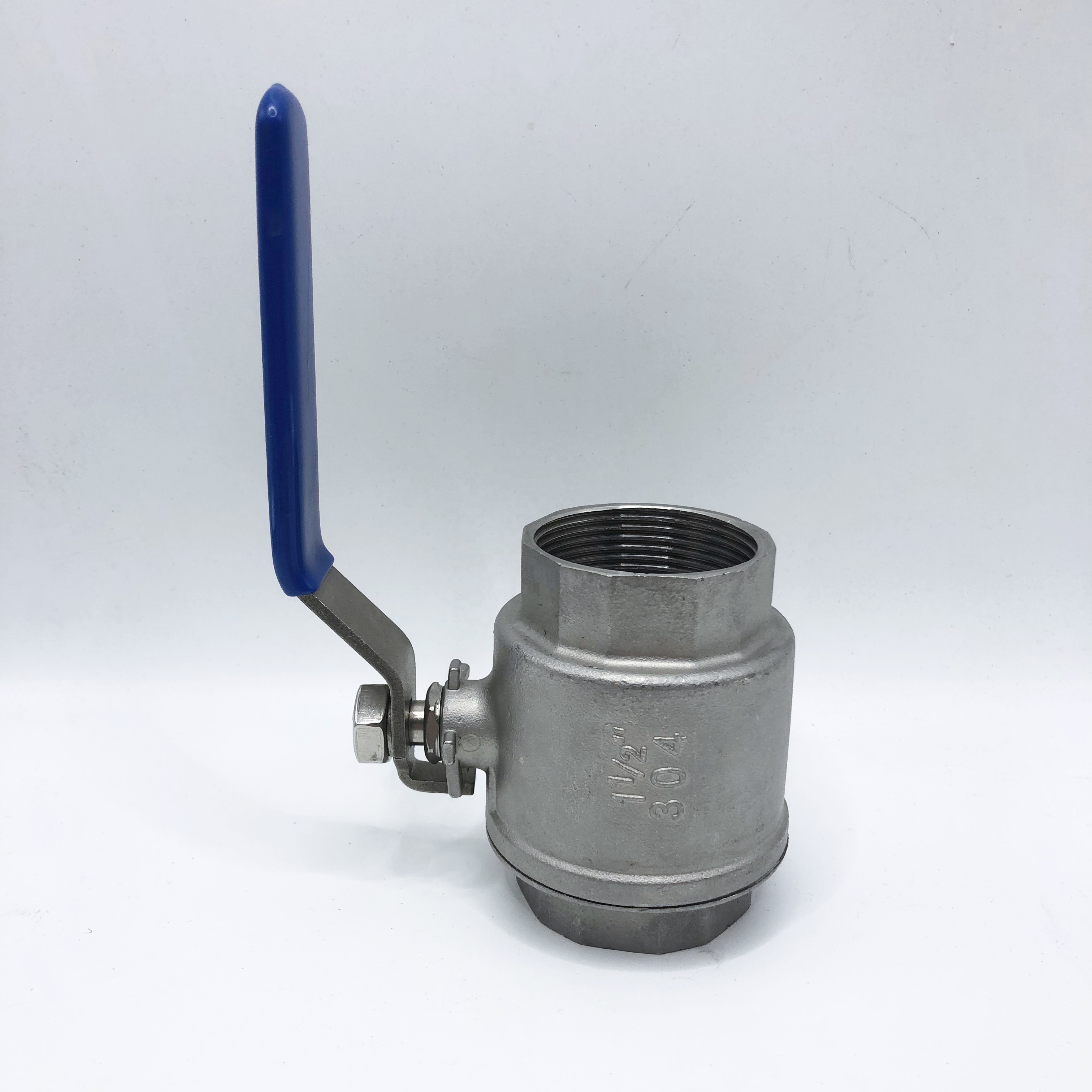 2PC water valve stainless steel float ball valve used for industrial