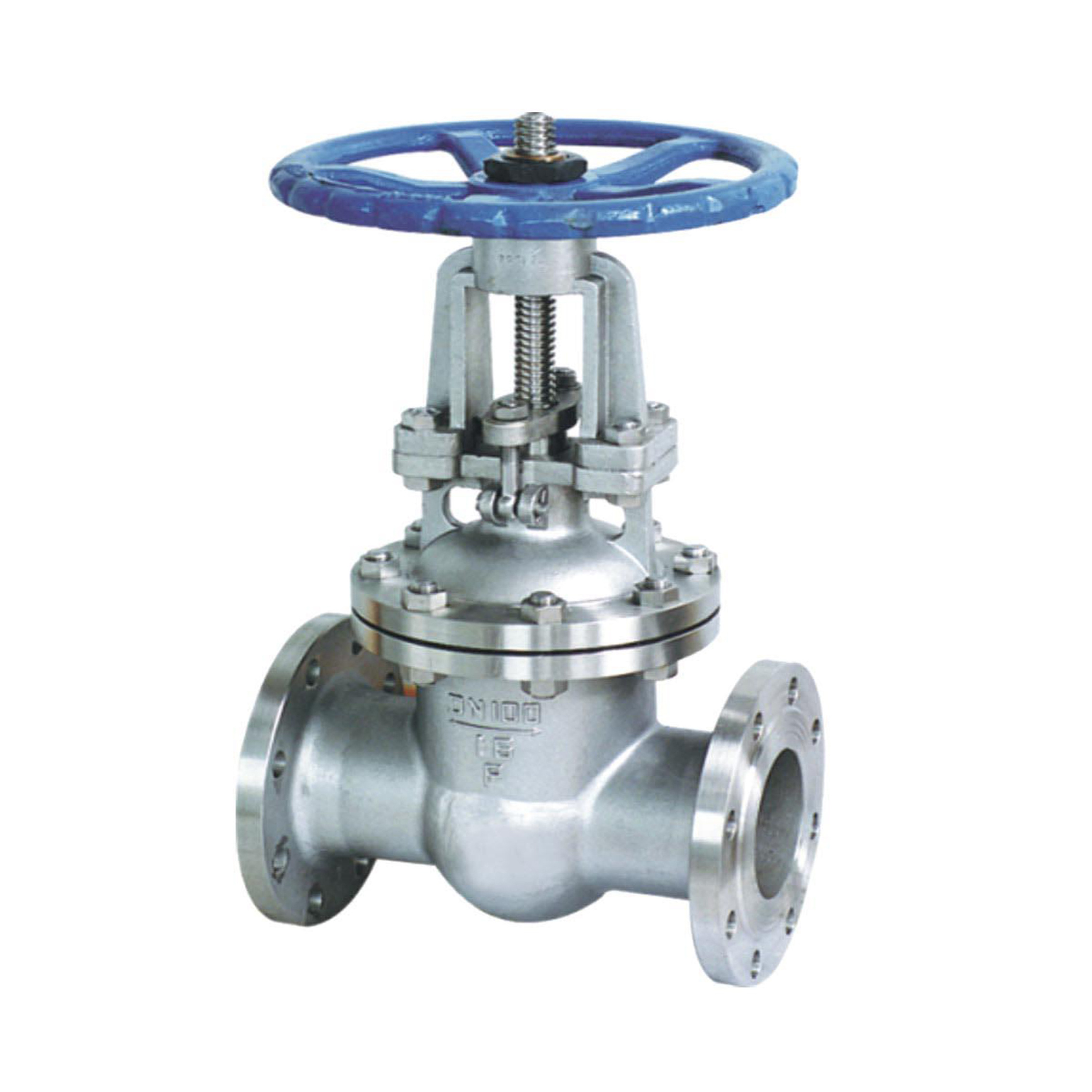 16PN Stainless Steel 304 Flanged Type Rising Stem Gate Valve/ DN15~100 Rising Stem Stainless Steel Gate Valve For Water