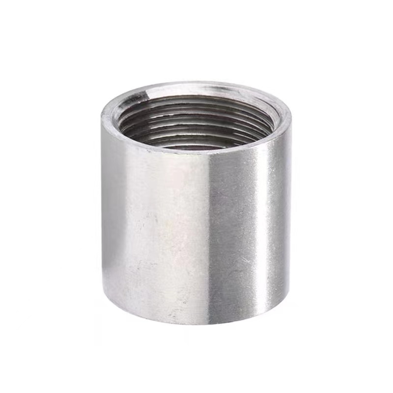 WZ Stainless steel pipe fittings full thread steel pipe socket coupling 1/8