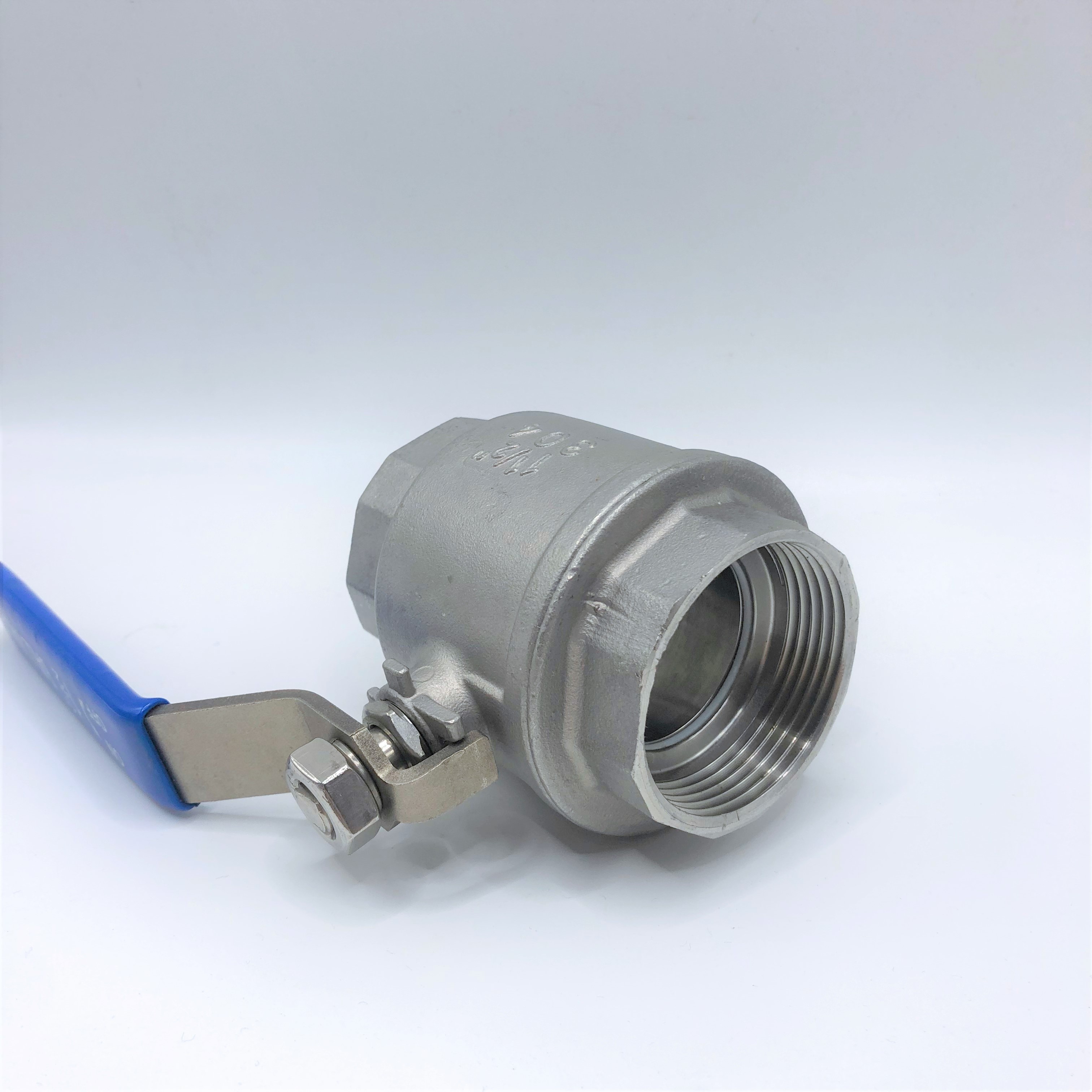 2PC water valve stainless steel float ball valve used for industrial