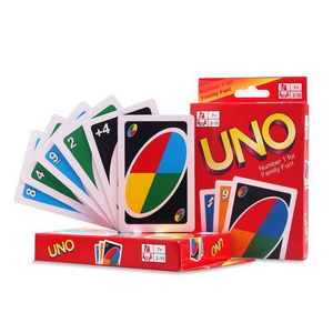 Custom Wholesale Printed Paper Fun Card Game Mini Poker Game Cards For Kids Adult Hot Sale