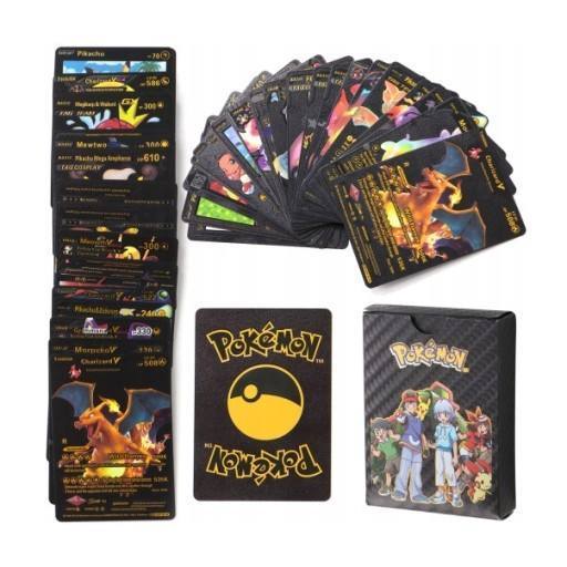 2023Best Selling Venusaur Gold pokemoned Cards 55 Pcs pokmon Booster Box pok mon Trading Cards Game pokmon cards booster