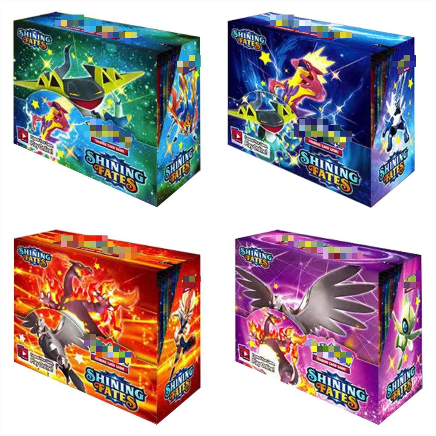 wholesale 324 /360Cards/Box 1st Edition 36 pack Chilling Reign Tcg Vmax Poke moned Cards Booster Box for sale