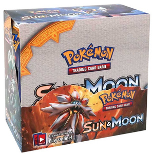 Pokemond TCG: Sun & Moon Booster Display Box (36 Packs) Pokemond Card Kids Toys Drop Shipping Wholesale