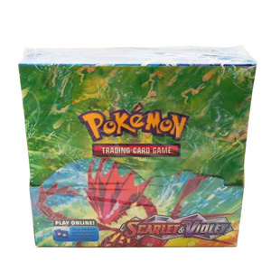 The latest Pokemond TCG: Scarlet and Purple booster display box with 360 cards in one box