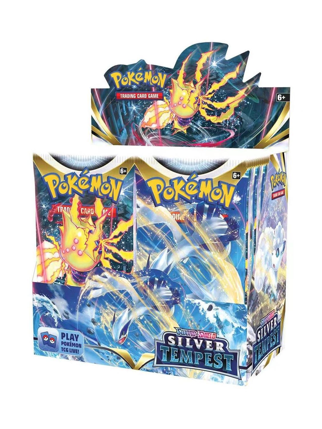 wholesale 324 /360Cards/Box 1st Edition 36 pack Chilling Reign Tcg Vmax Poke moned Cards Booster Box for sale