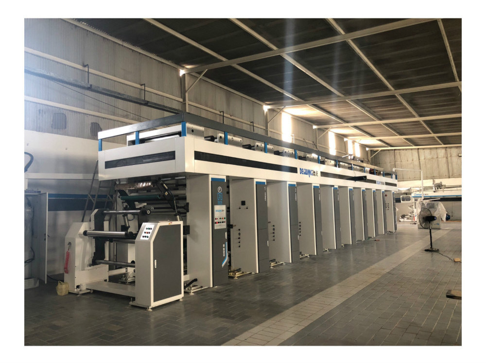 PE PLASTIC FILM ROTOGRAVURE PRINTING MACHINE GRAVURE PRESS