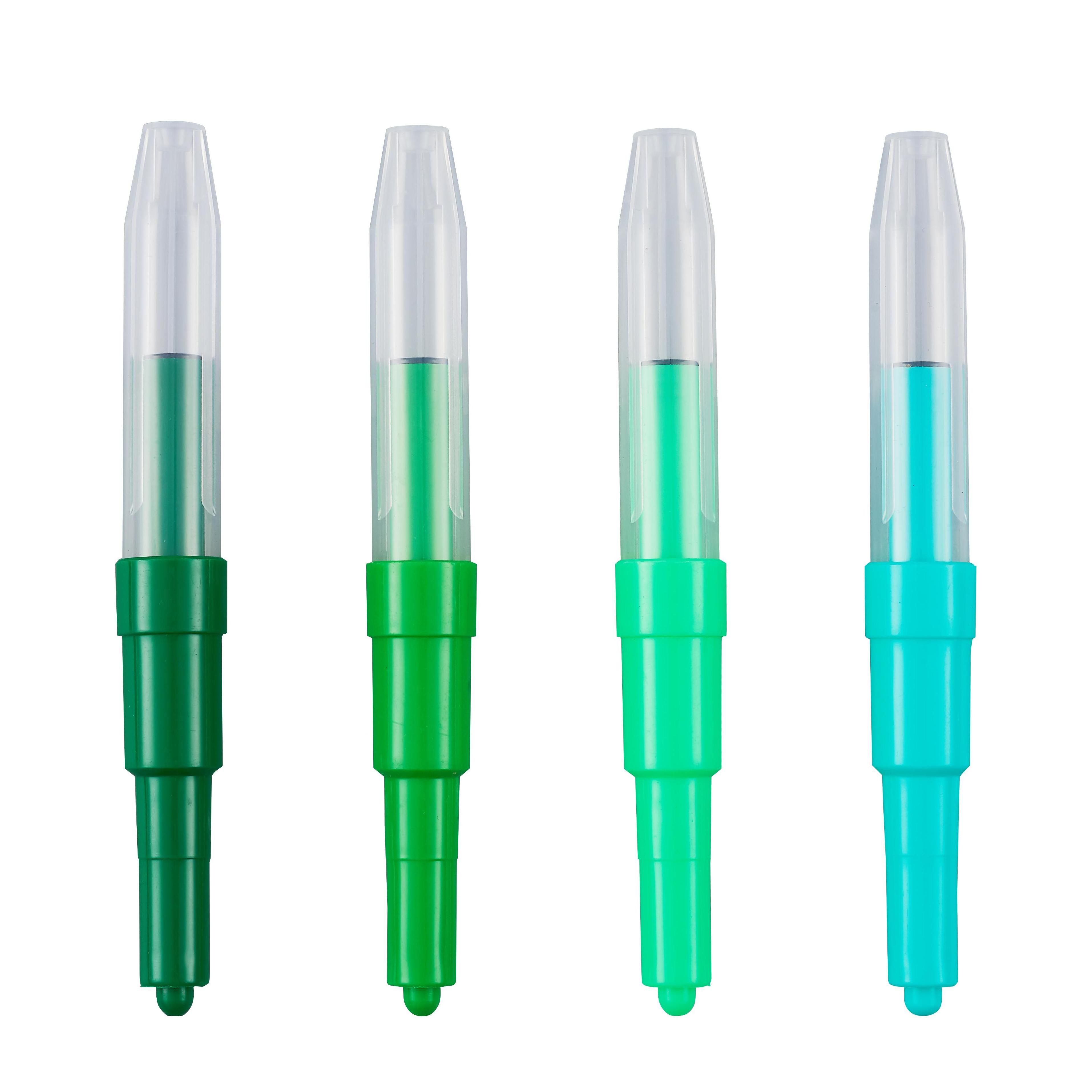 5 Colors Blow Pen Water-Based Ink Washable Non-Toxic Airbrush Pens For Kids Playing And Pet Hair Dye