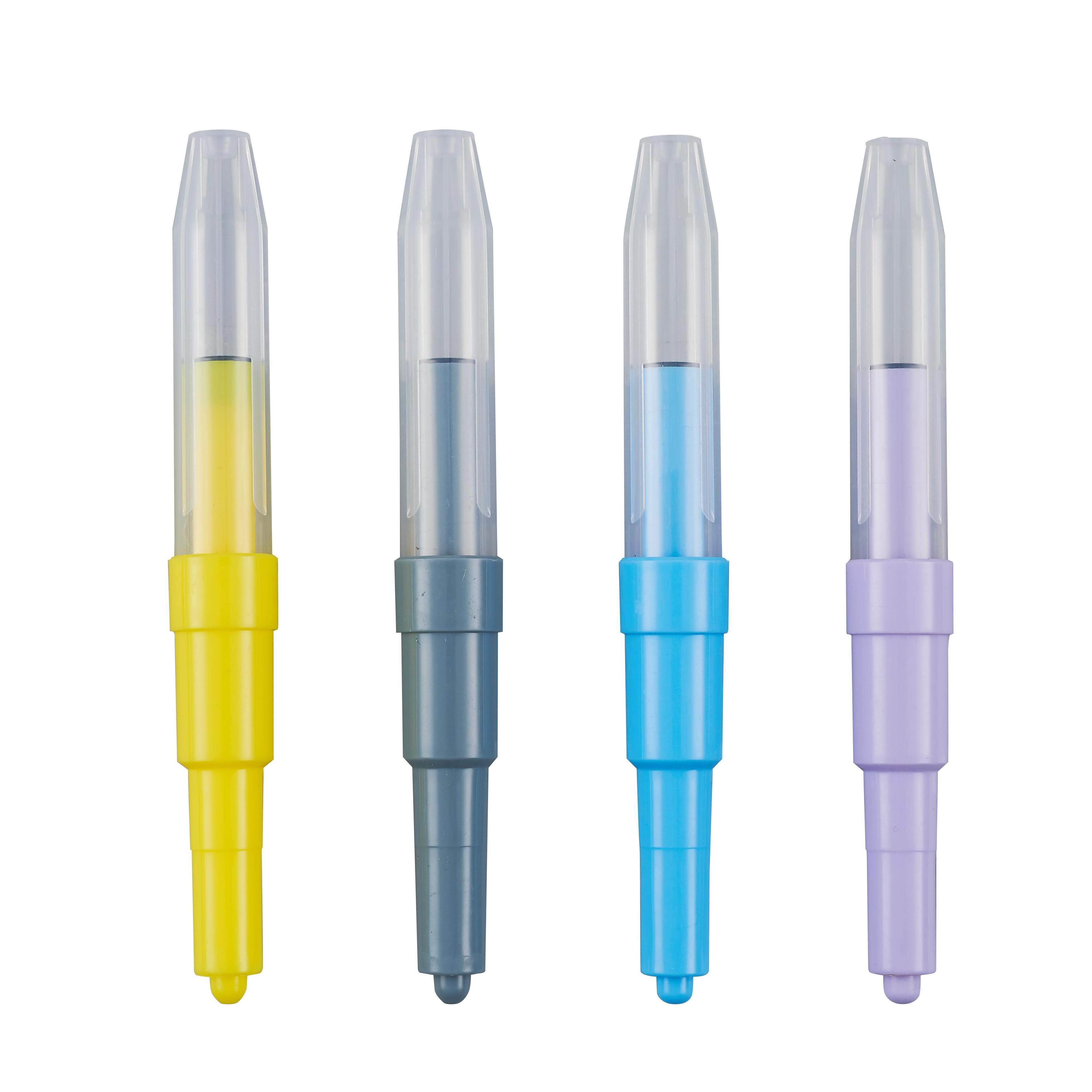 5 Colors Blow Pen Water-Based Ink Washable Non-Toxic Airbrush Pens For Kids Playing And Pet Hair Dye