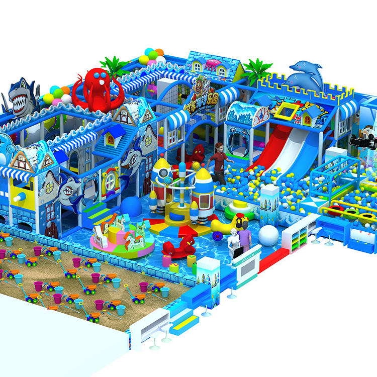 Amusement Park Equipment Kids Indoor Playground for Sale Custom Indoor Slide Indoor Play Center Kids Zone 12 Months