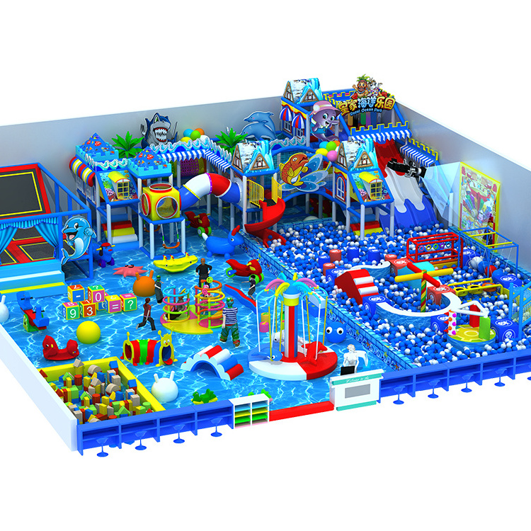 Amusement Park Equipment Kids Indoor Playground for Sale Custom Indoor Slide Indoor Play Center Kids Zone 12 Months